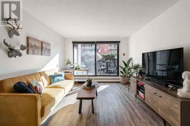 Rent concrete apartment in Beltline with expansive private outdoor space