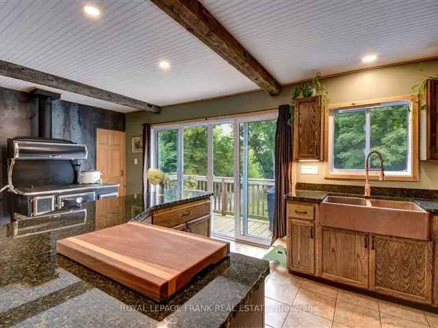 North Kawartha 100-Acre Property Freshly Renovated Home