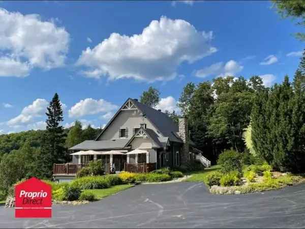 Luxury Lakefront Home for Sale Laurentides