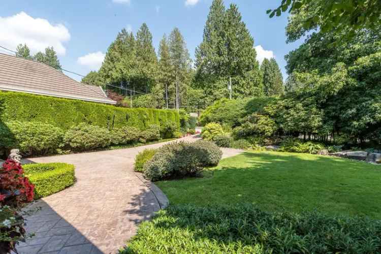 Coquitlam West Executive Estate: 6700+SF Custom Home, Pool, Subdividable Lot