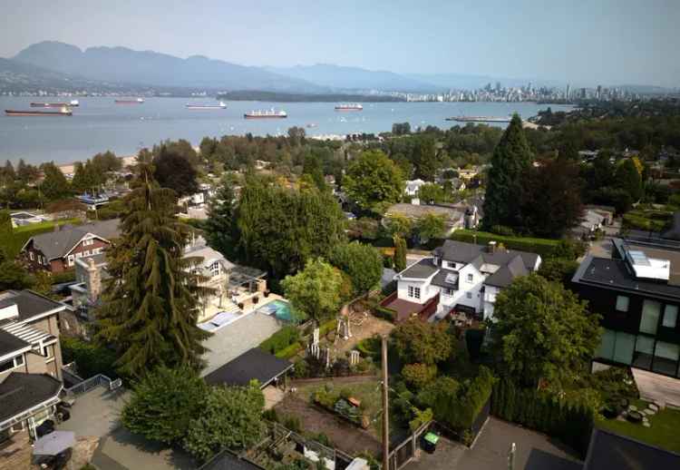 Point Grey House for Sale Large Lot Ocean Views