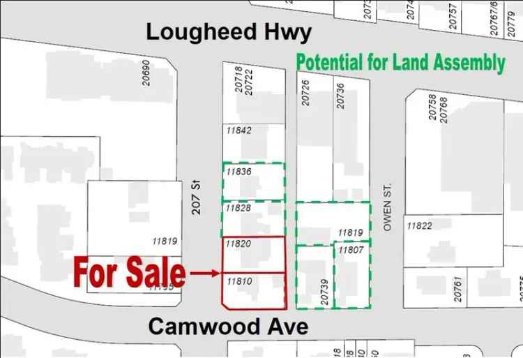 Maple Ridge Development Property: Two Houses on 13955 sq ft lot