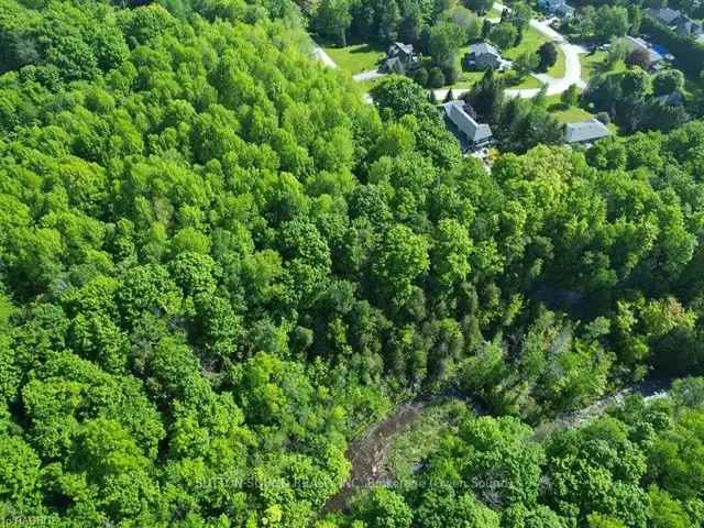 Georgian Bluffs Dream Home Lot Private Treed Cul-De-Sac