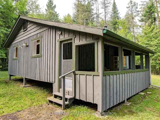 Cabin on 10 Acres with Crown Land Access Hunting Fishing Retreat