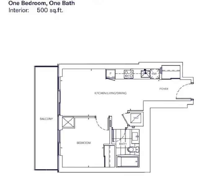 Buy Condo in Vaughan with Balcony Near VMC and Subway