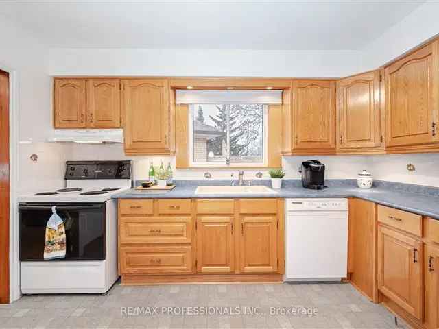 Highly Sought After Bloordale Gardens Bungalow 3+1 Bedroom 3 Bath