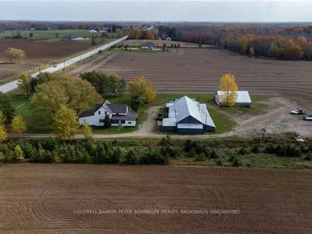 2.57 Acre Rural Property with 2400 Sq Ft Home and Large Workshop