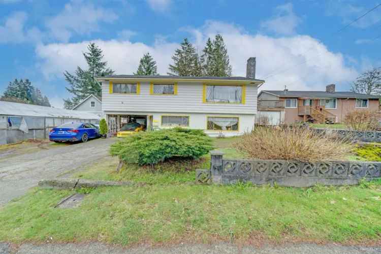 5 Bed 2 Bath House in Central Coquitlam - Great Investment Opportunity