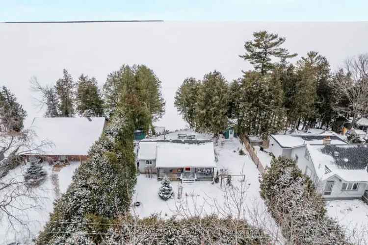 Lake Simcoe Waterfront Bungalow with Boathouse and Bunkie