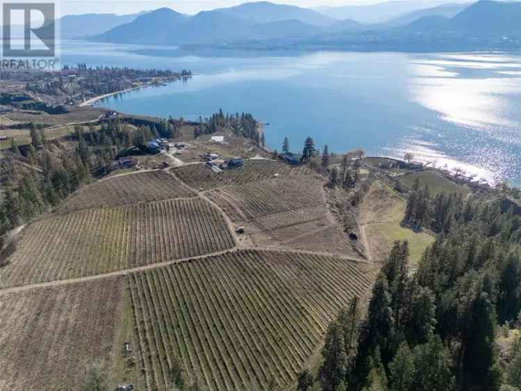 Okanagan Lake View Estate 625 Acres Vineyard Property