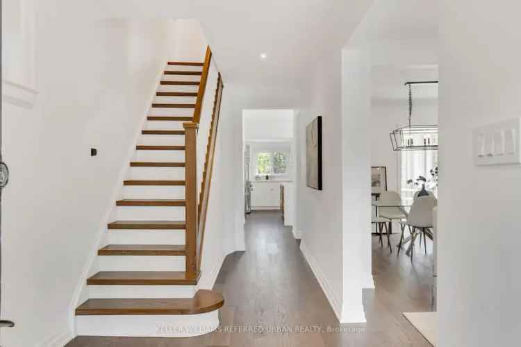 Leaside Detached Home 3 Bed 4 Bath Family Home