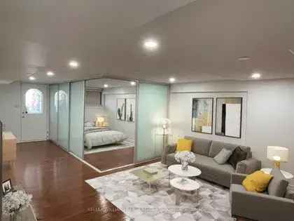 1 Bedroom Basement Apartment in Toronto