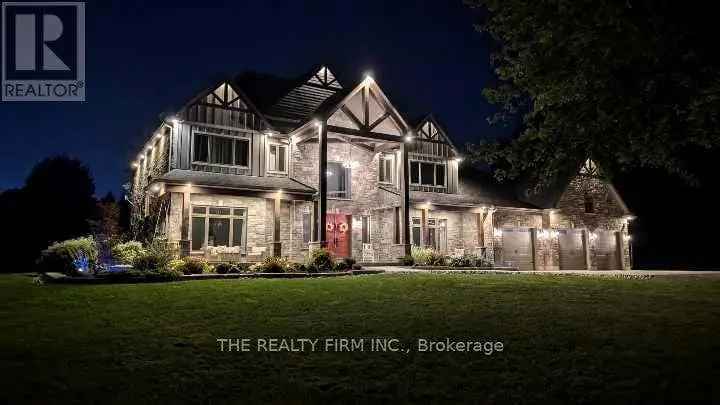 Luxury 6.56-Acre Estate with Sports Court and 5 1 Bedrooms