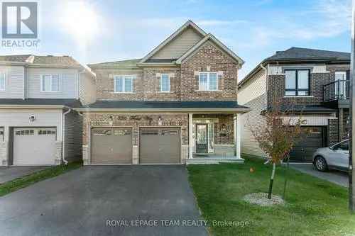 House For Sale In New Barrhaven - New Development - Stonebridge, Ottawa, Ontario