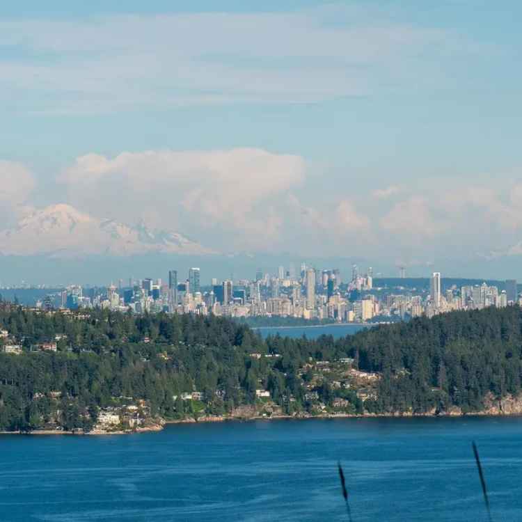 Bowen Island Lot for Sale Panoramic Views Custom Home Opportunity