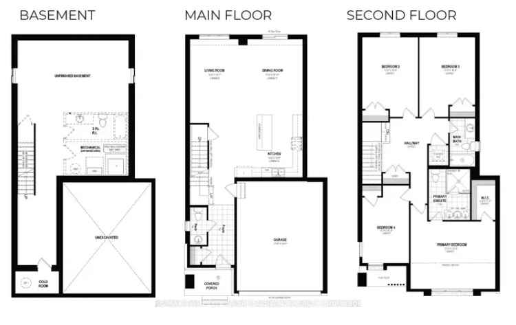 Moffat Creek Homes: 3 & 4 Bedroom Detached Houses