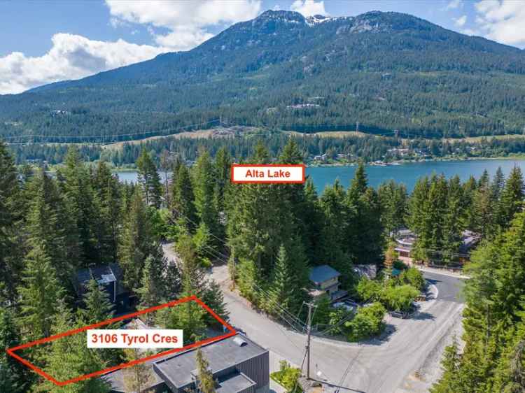 A $2,499,999.00 House/Single Family with 4 bedrooms in Alta Vista, Whistler