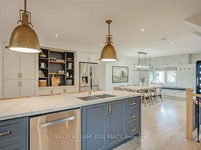 Luxury Etobicoke Home  Open Concept  Custom Kitchen  Finished Basement