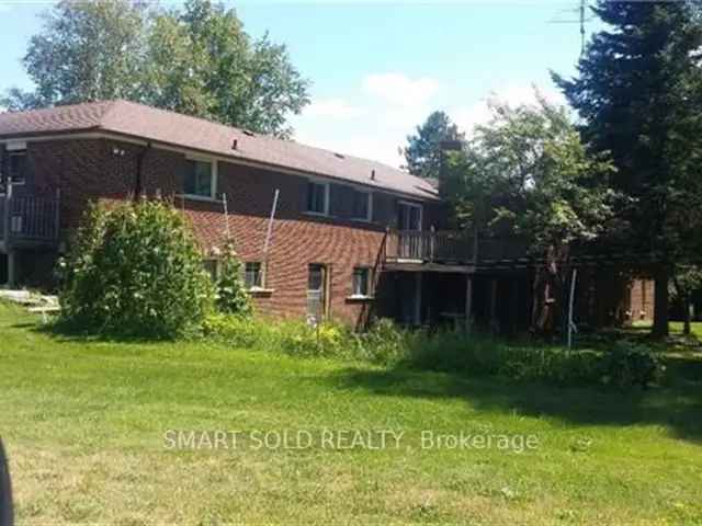 39 Acres Simcoe County Property with Bungalow Pool and Income Potential