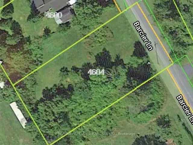 Land For Sale in South Stormont, Ontario