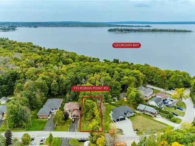 Georgian Bay Waterfront Lot Dream Home or Cottage