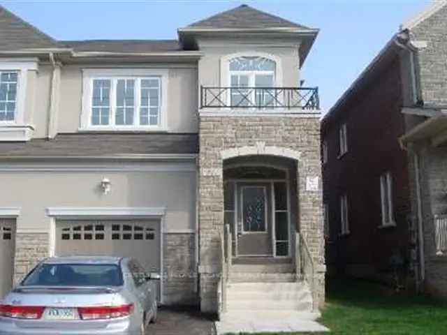 Beautiful Semi Detached Home With Upgrades