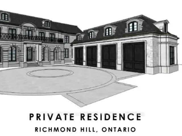 Land For Sale in Richmond Hill, Ontario