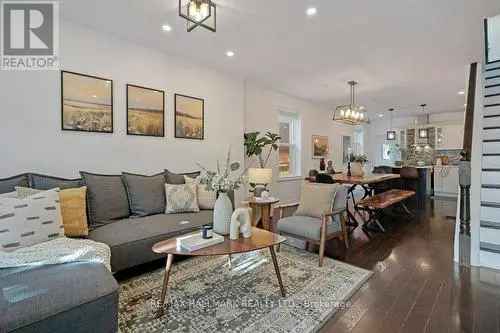 3-Bed 2-Bath Semi-Detached House Near Junction Toronto