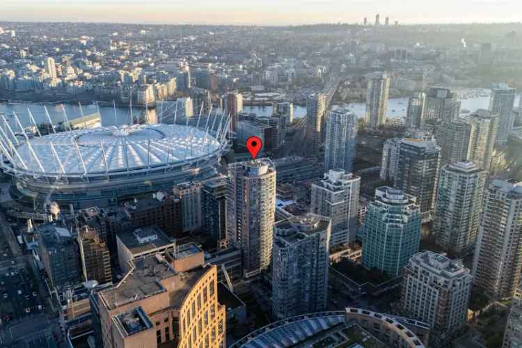 Downtown Vancouver Condo for Sale 2 Bed 2 Bath TV Tower II