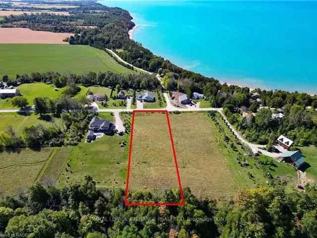 Land For Sale in Ashfield–Colborne–Wawanosh, Ontario