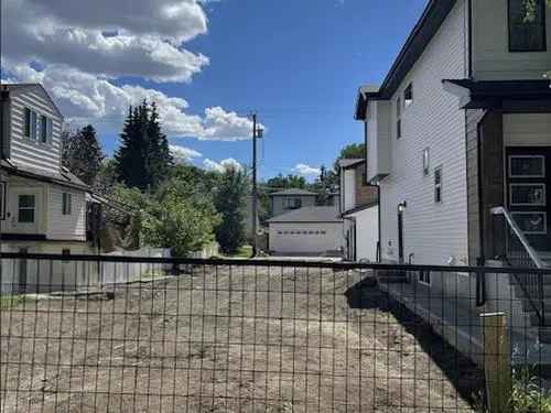 Vacant Land for Sale in Allendale Edmonton