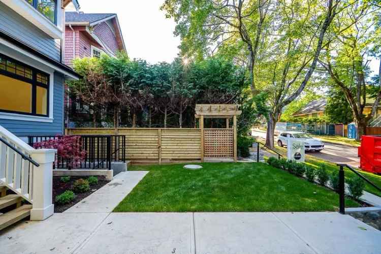 Vancouver West 3 Bed 4 Bath Half Duplex with Legal Suite