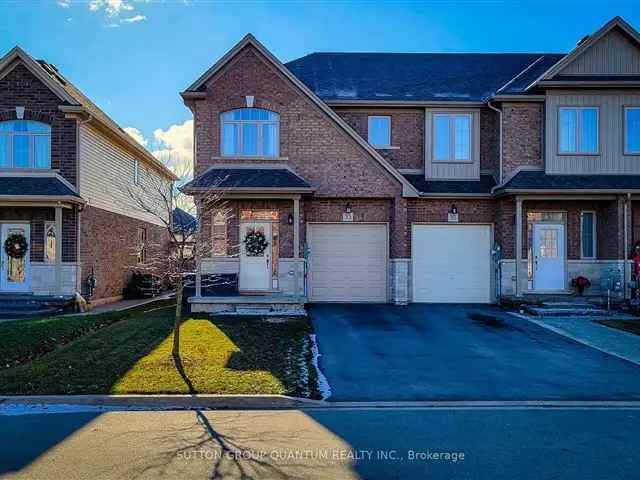 Townhouse For Rent in Hamilton, Ontario