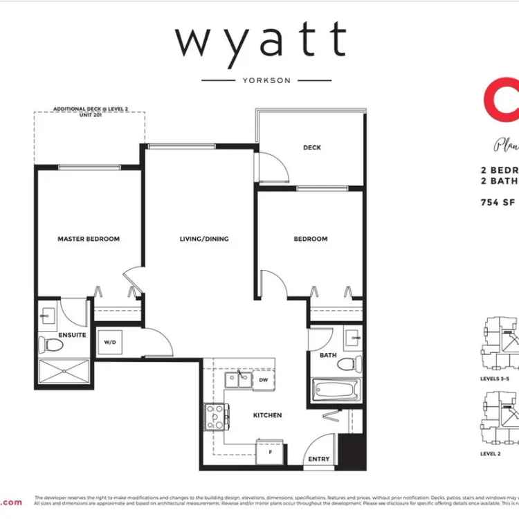 2 Bedroom Willoughby Heights Apartment - Great for Investors