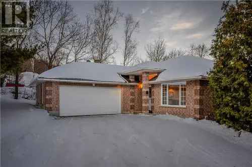 house for sale with lakefront views in greater sudbury