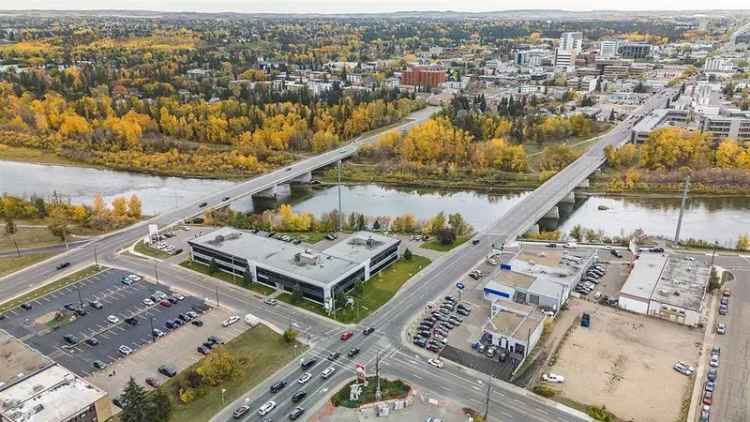 Lease Premium Two Storey Office Plaza in Red Deer with Unmatched Visibility