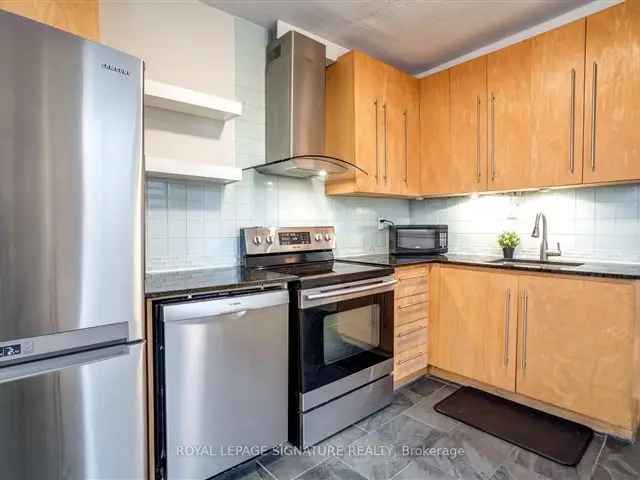 Spacious 2+1 Bedroom Semi-Detached Home on Danforth