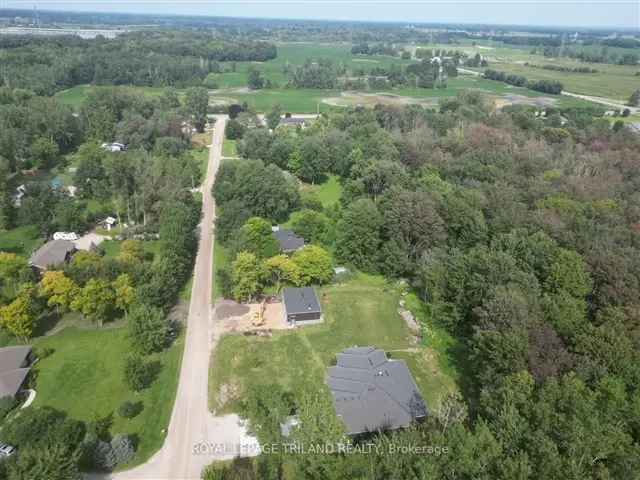 Vacant Lot for Sale Near Melbourne Ontario Build Your Dream Home