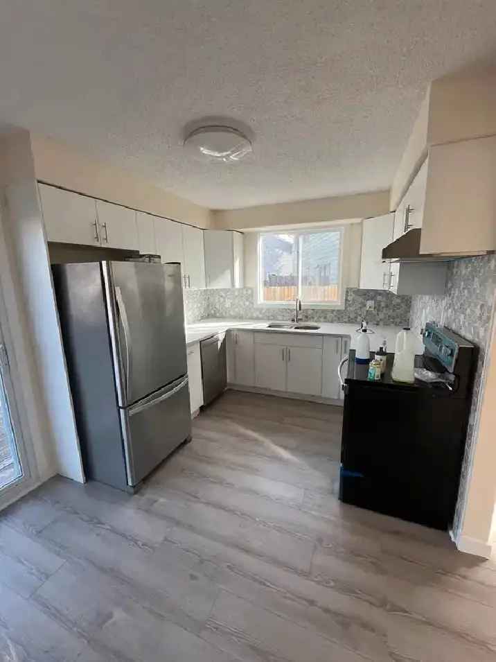 Spacious Renovated 3 Bedroom Home with Garage and Basement