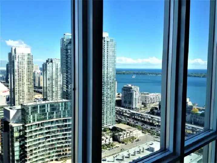 Downtown Toronto 2 BR Condo Lake View Parking Included