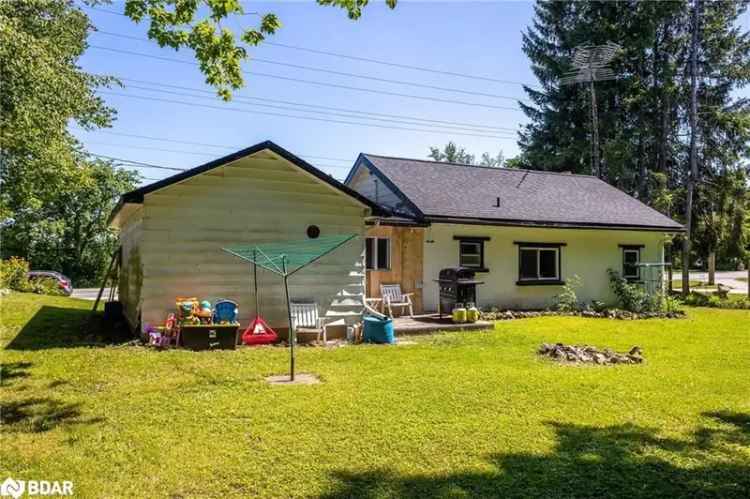 Buy Bungalow in Shallow Lake with Spacious Loft and Private Yard