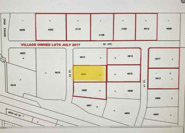 Land For Sale in Town of Athabasca, Alberta