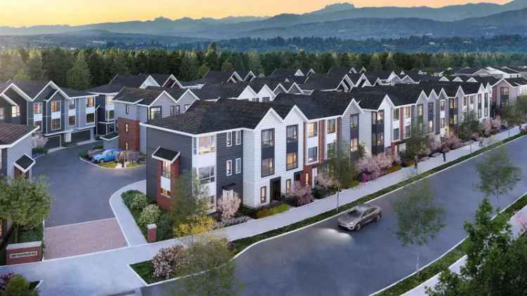 3 Bedroom Townhouse in Abbotsford's Rail District