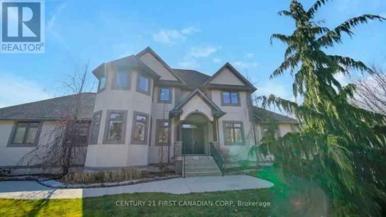 Buy Custom Built House with Pool and Heated Shop in Canada