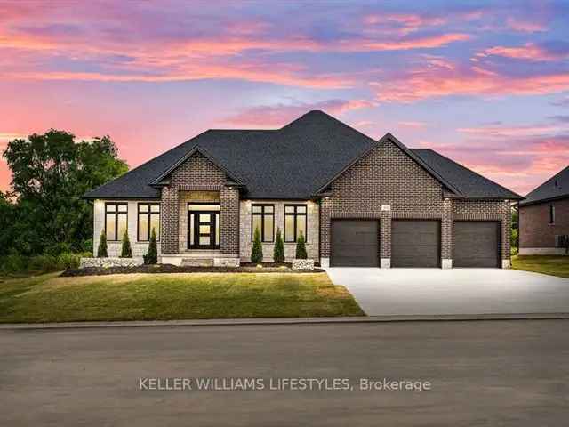 Marquis Model Luxury Home 3 Beds 25 Baths Triple Car Garage