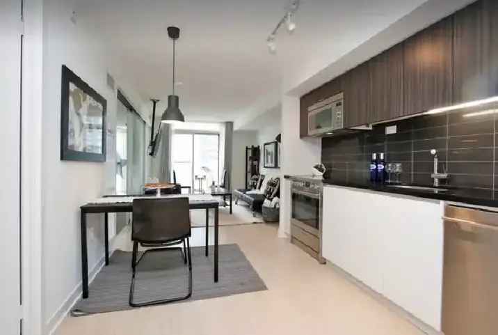 1 bedroom   working area condo for rent in Downtown Toronto.