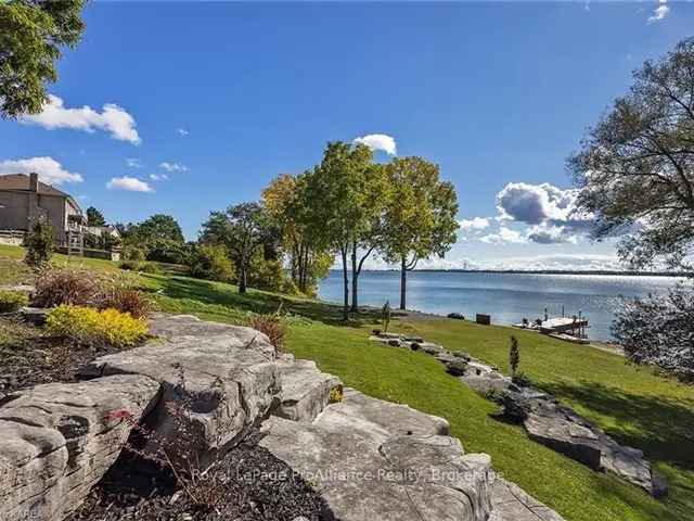 Stunning Waterfront Home on Lake Ontario