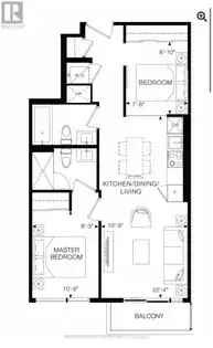 2 rooms apartment of 67 m² in Mississauga