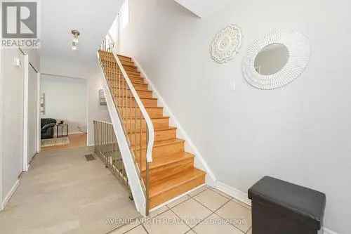 3-Bedroom Townhome For Sale in Ottawa