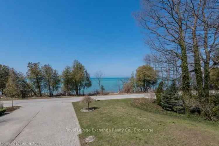 Waterfront Home For Sale in Kincardine with Lake Huron Views